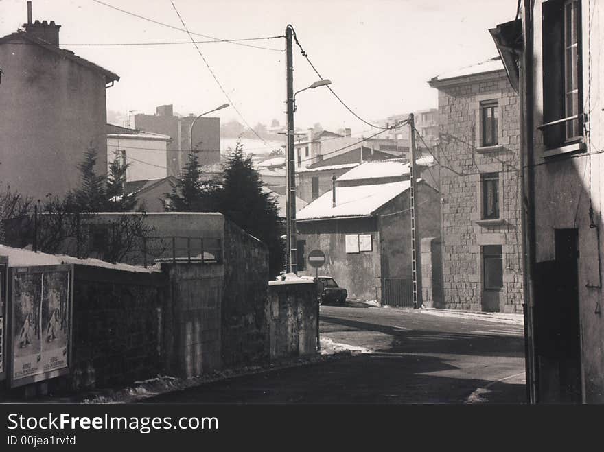 A stroll through a small town in france, st ettienne. A stroll through a small town in france, st ettienne