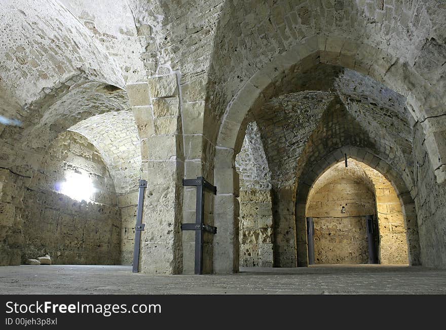 Knight templer tunnel jerusalem israel