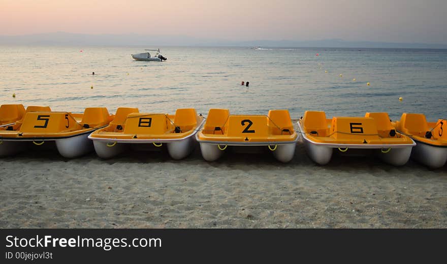 Paddle boats