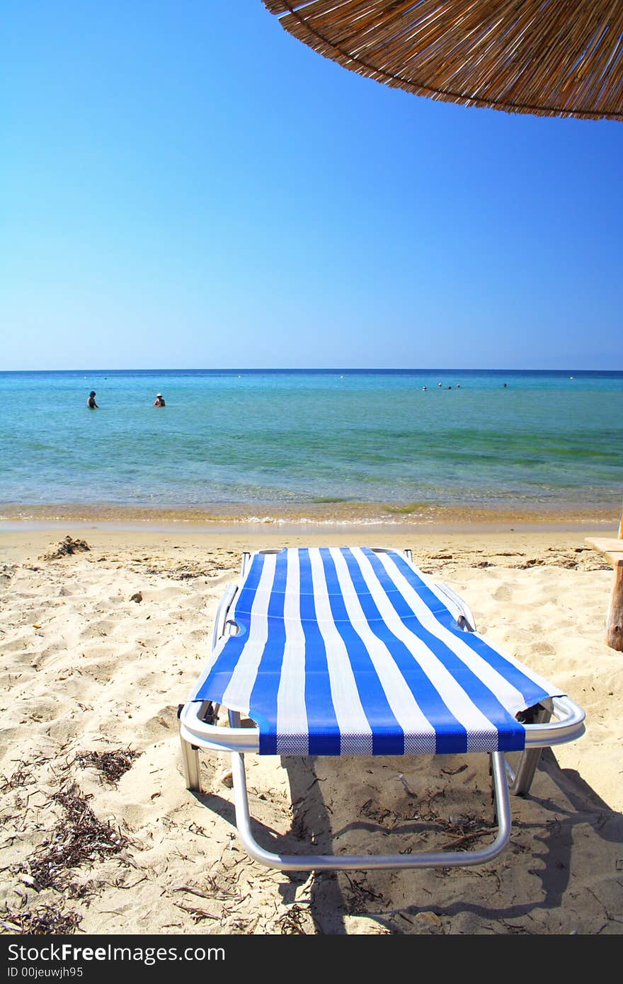 Chair on the beach