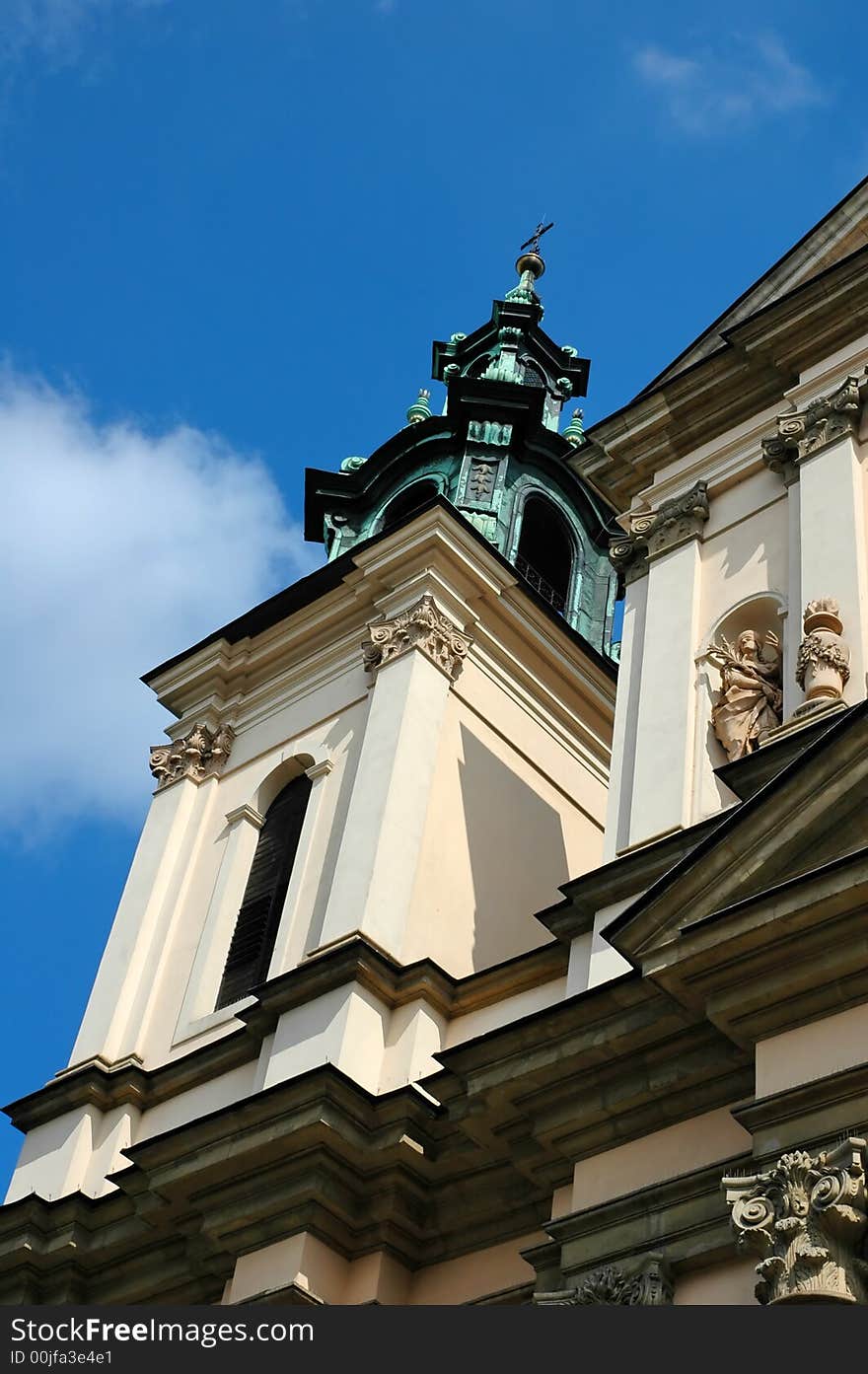 Exterior of catholic cathedral