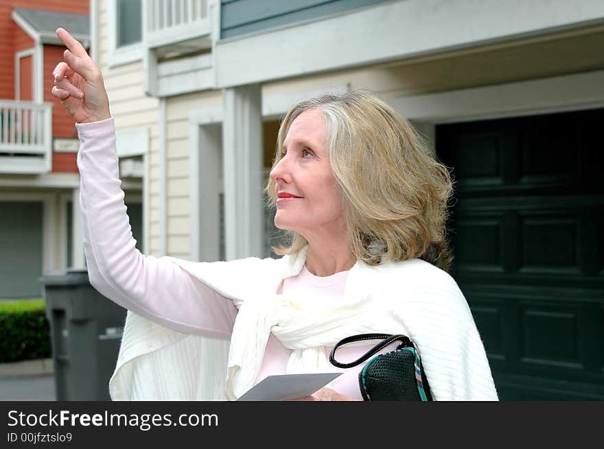 Portrait of a mature female businesswoman.