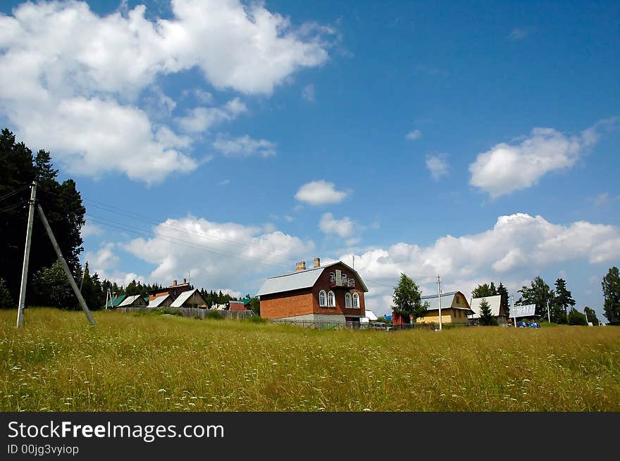 Sky-over-village