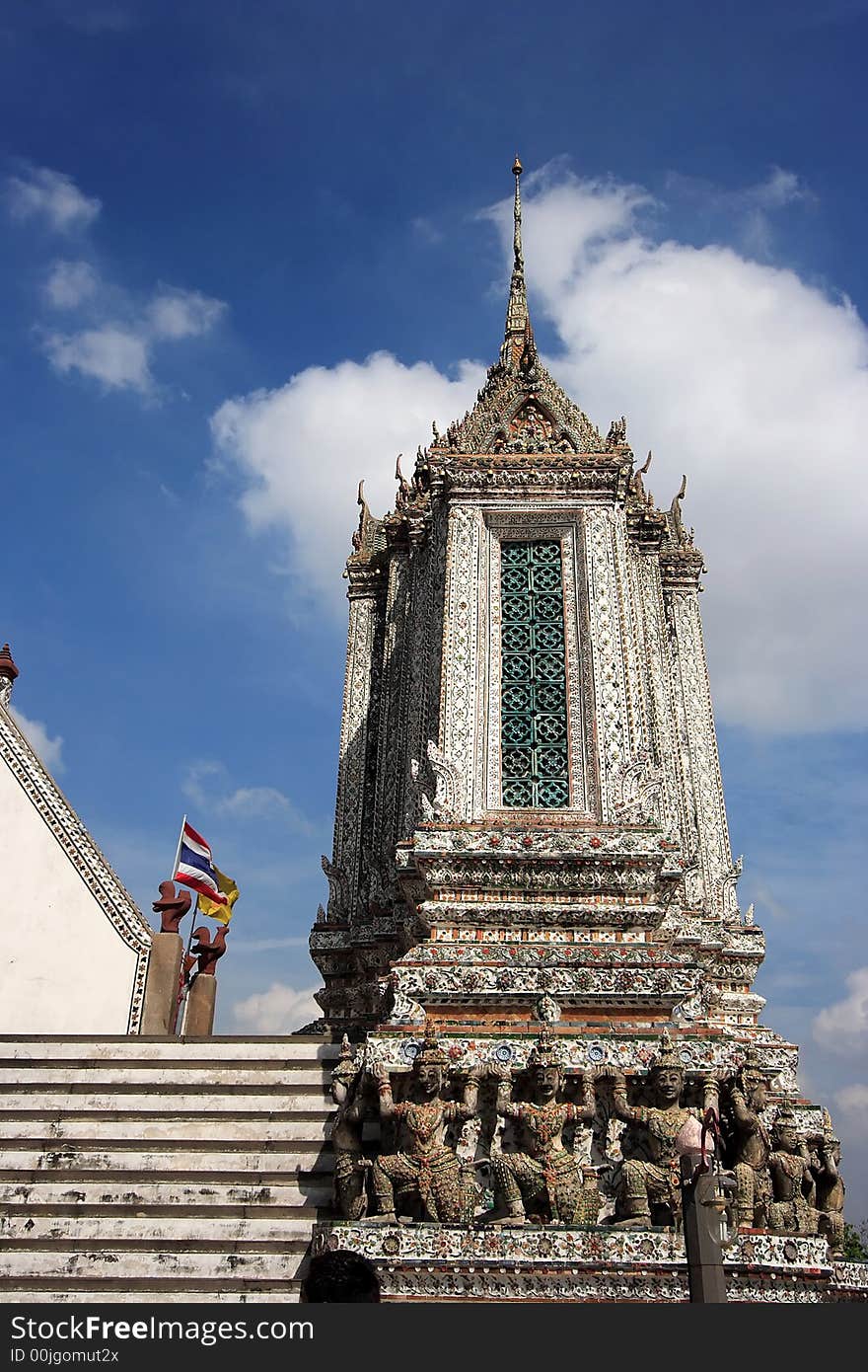 Thailand Wat Arun Sculpture