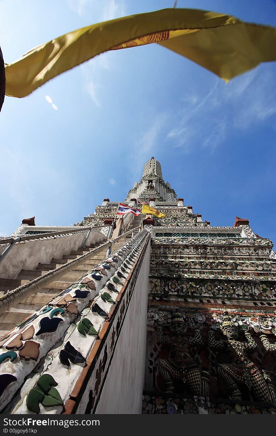 Thailand Wat Arun Sculpture