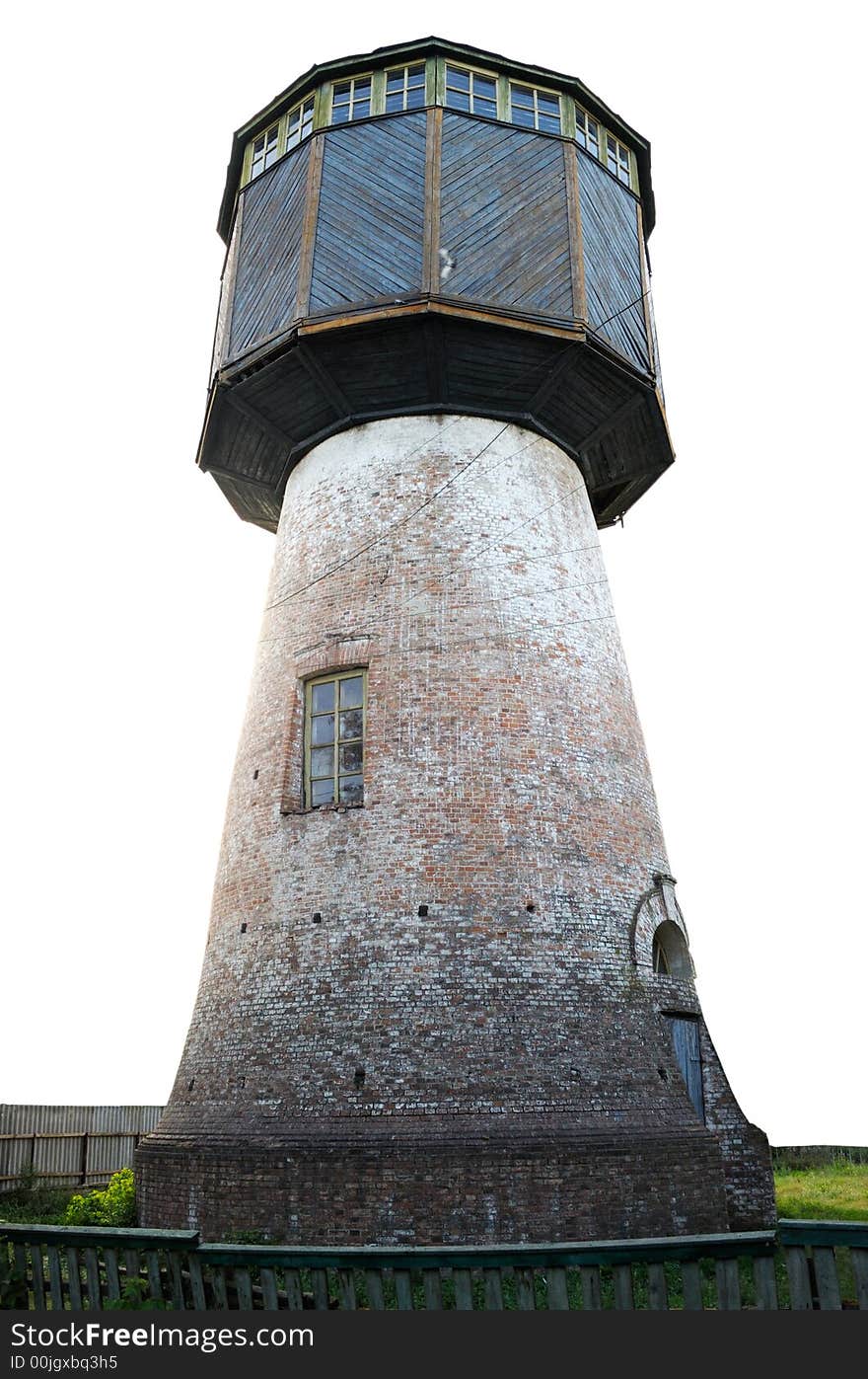 The old water tower in Velyki