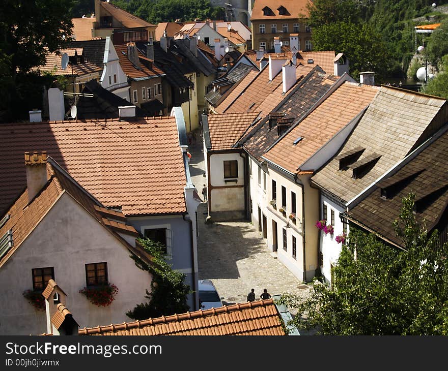 Old Town In Cesky Krumlov