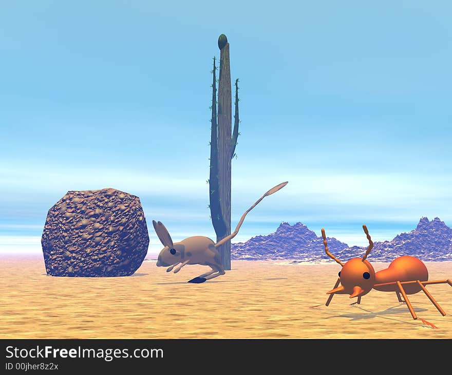 Desert lanscape