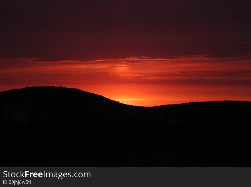 Crimean sunset