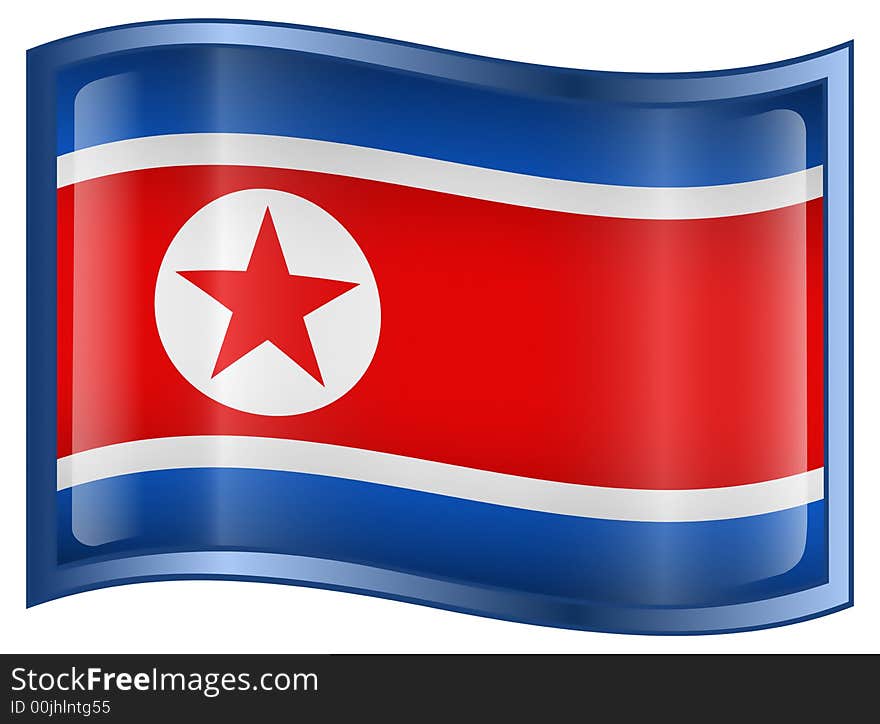 Northern Korea Flag Icon