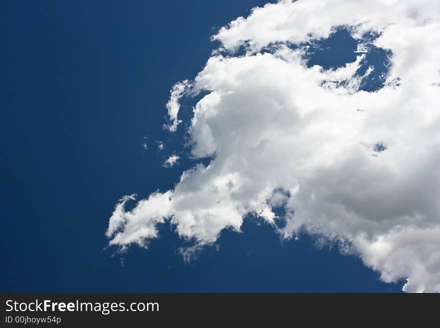 Clouds On A Blue Sky