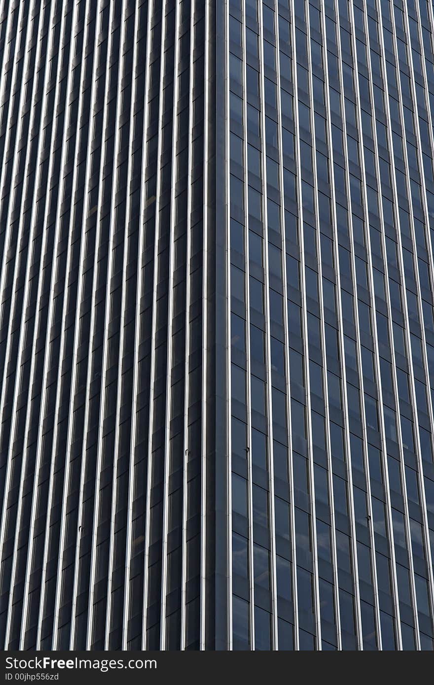 Angle of an office building