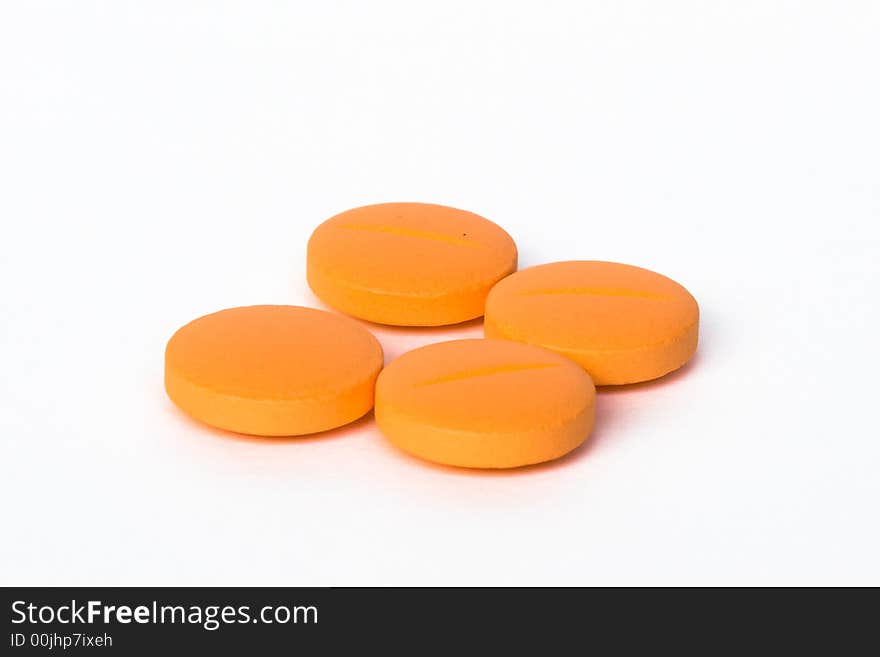 Orange pills