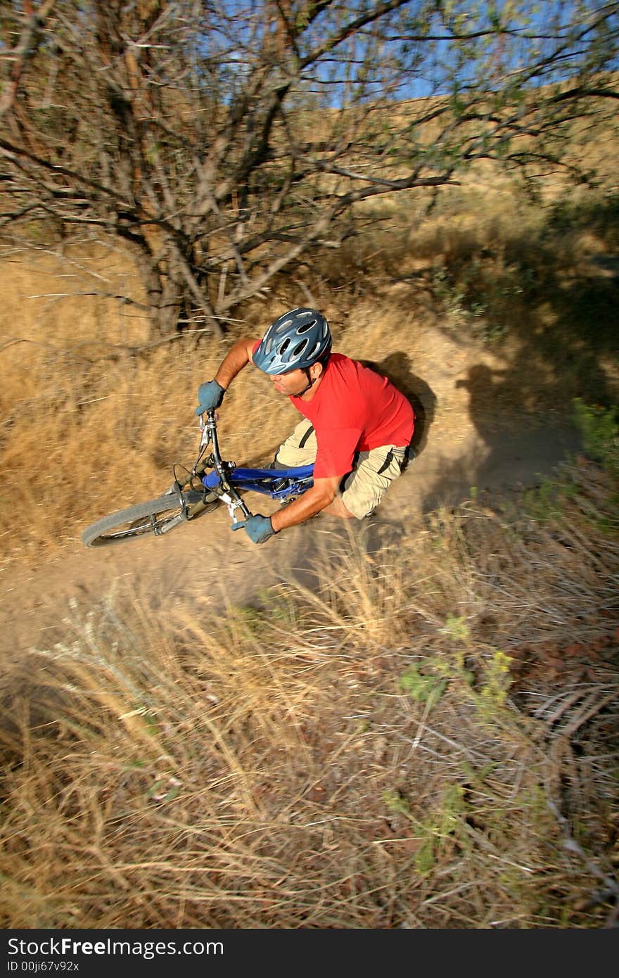 Trail Motion On A Bike