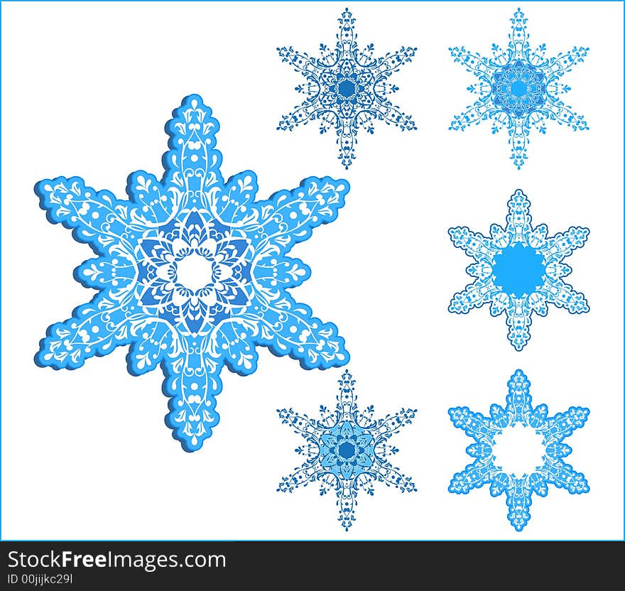 Vector Snowflakes