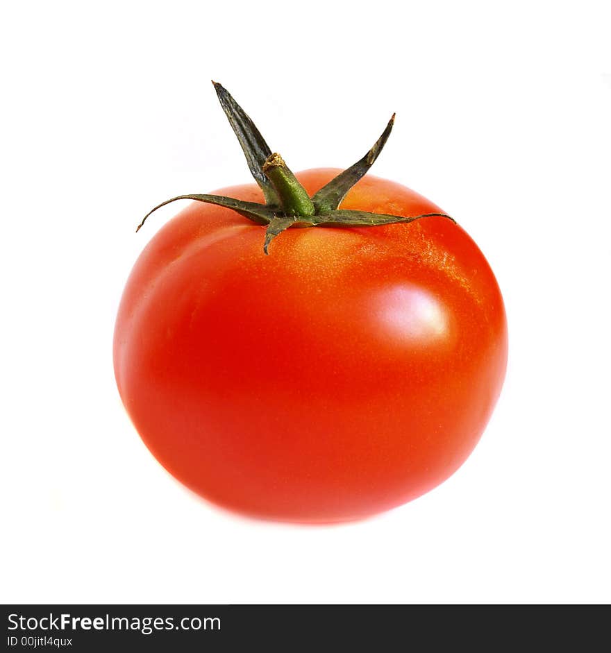 Tomato isolated on a white background. Tomato isolated on a white background