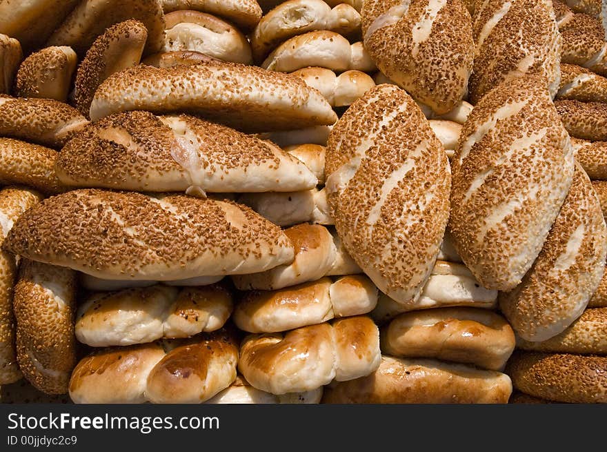 Different kinds of traditional pastries in Turkey (with cheese in them)