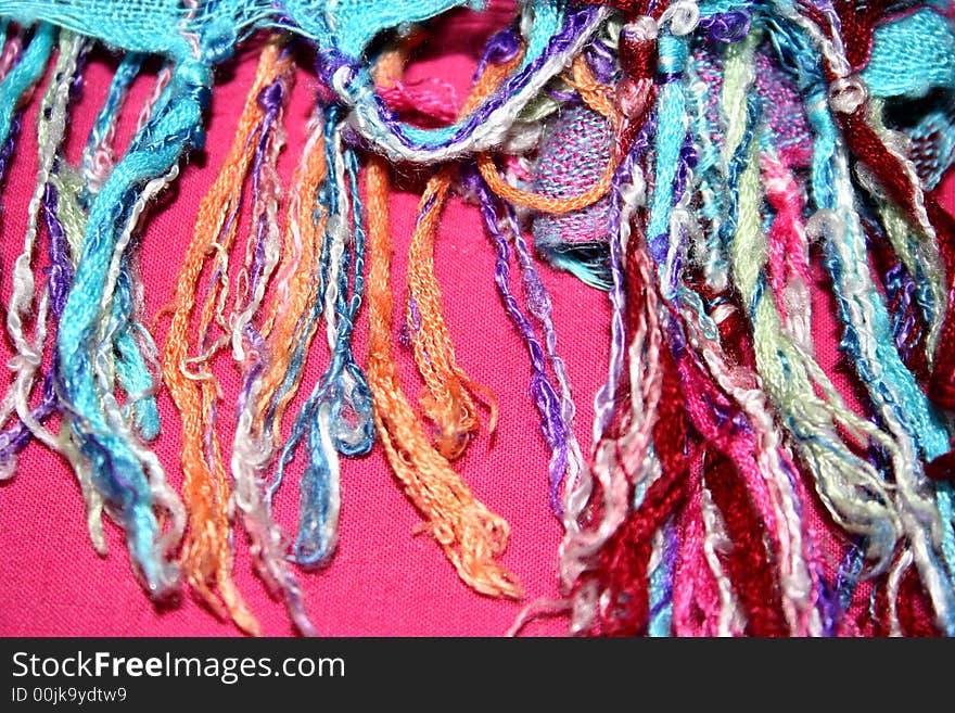 Colorful Scarf Fringes