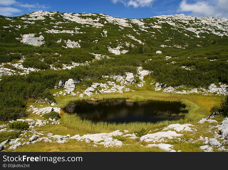 Alpine lake