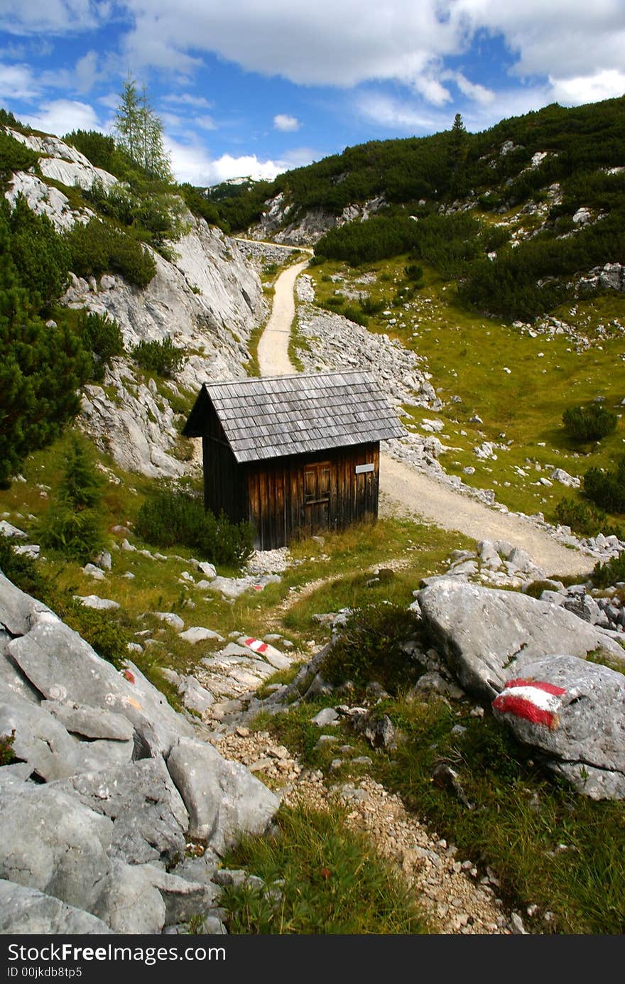 Alpine hut