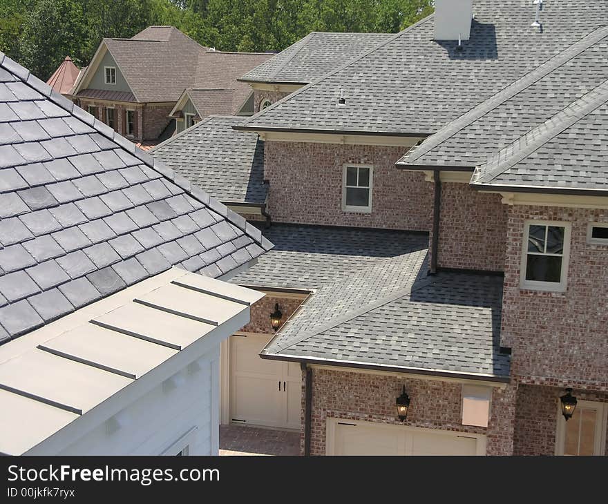 Luxury House with roofline detail. Luxury House with roofline detail