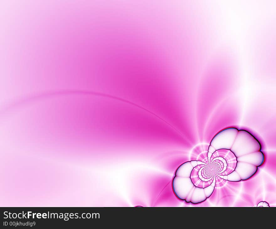 Beautiful pink background.Fractal image. Beautiful pink background.Fractal image