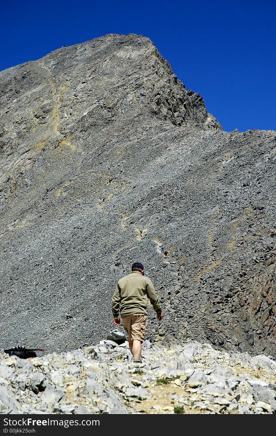 Climbing Rocky Ridge