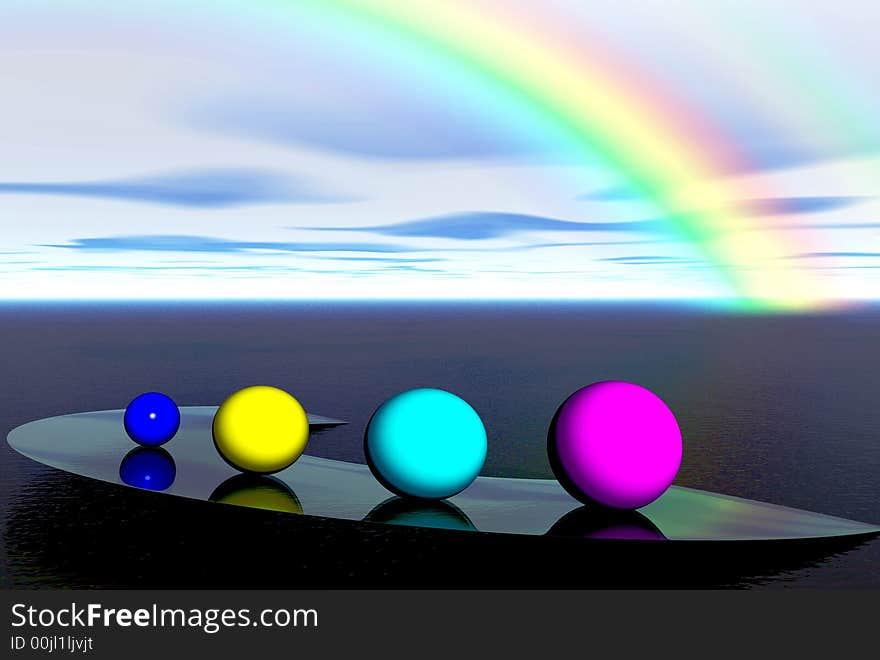 Balls, color, decoration, round, ocean, illustration, round. Balls, color, decoration, round, ocean, illustration, round