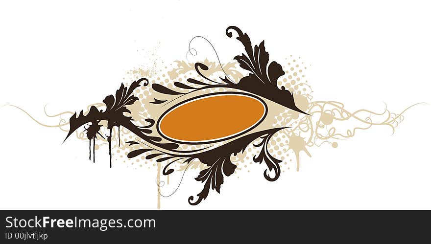 Floral background. Vector illustration for using in different ways. Floral background. Vector illustration for using in different ways