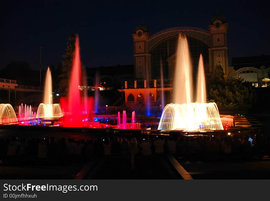 Dance fountain