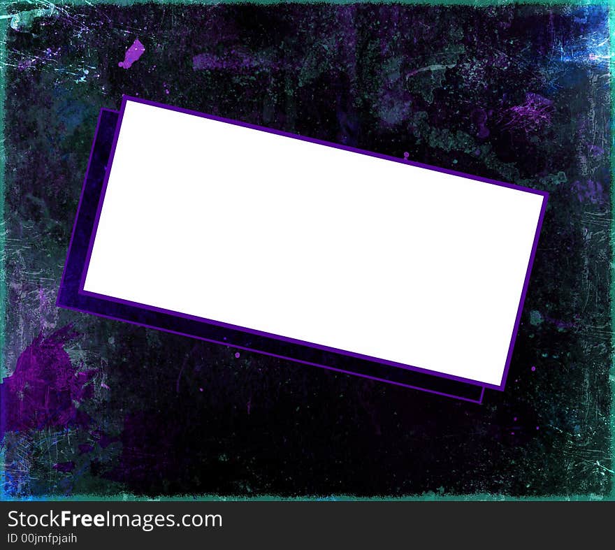 A black background with colorful grunge and a blank text box. A black background with colorful grunge and a blank text box.