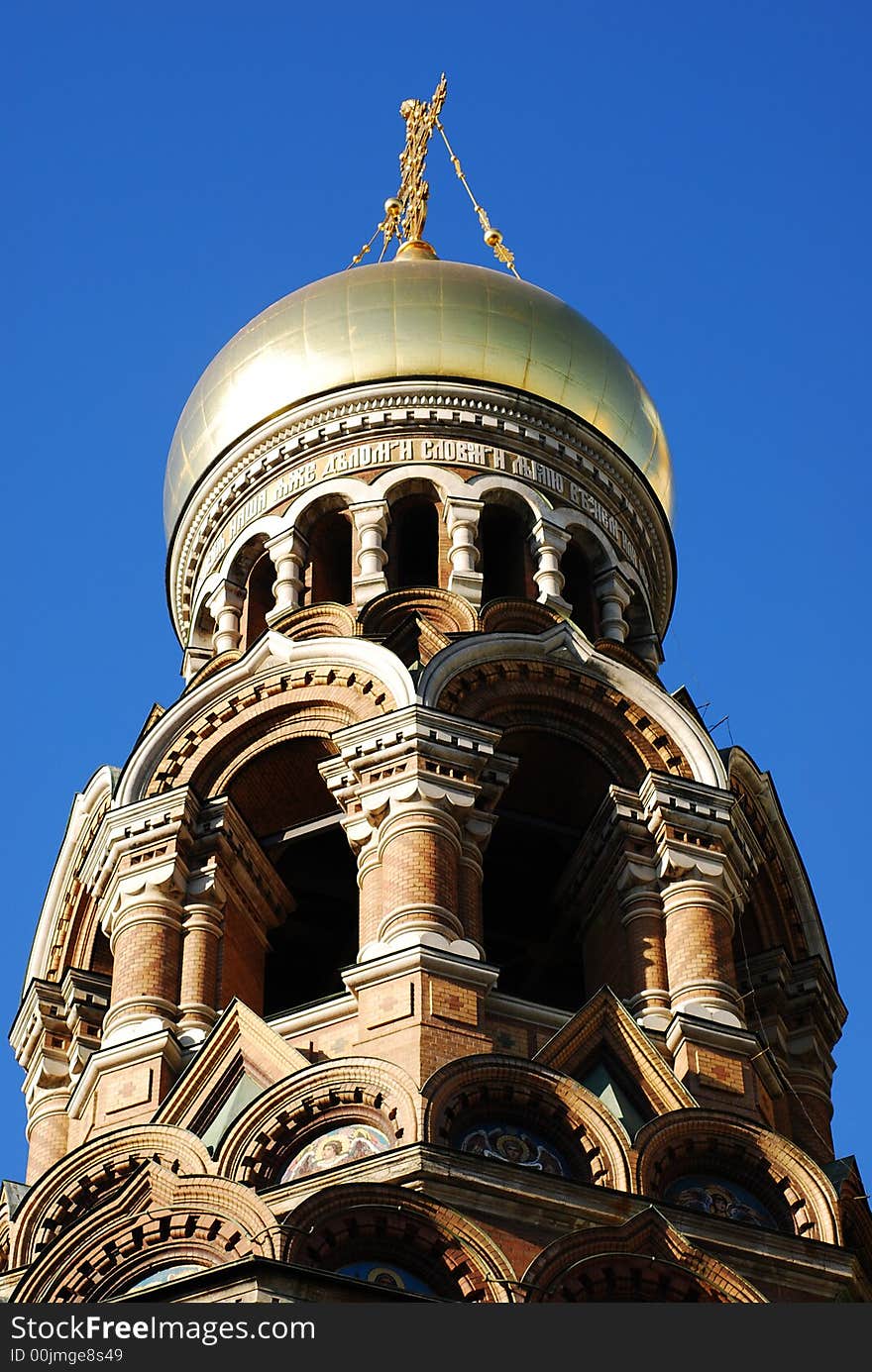 Church of Resurrection in Saint Petersburg, Russia