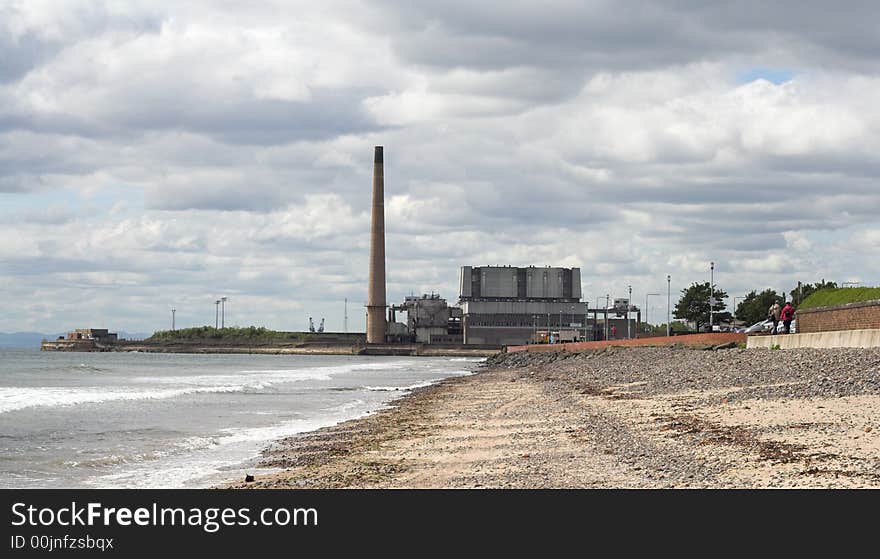 Coastal power station