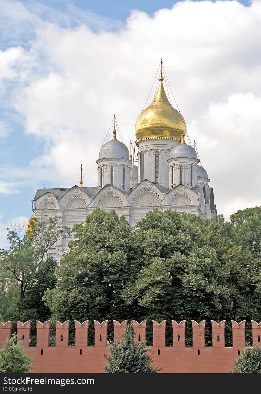 Arkhangelsky Cathedral of Moscow Kremlin. Arkhangelsky Cathedral of Moscow Kremlin