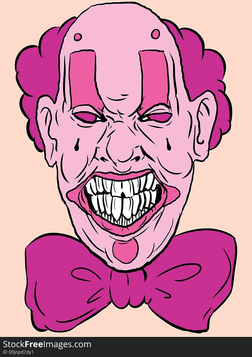 Vector clown