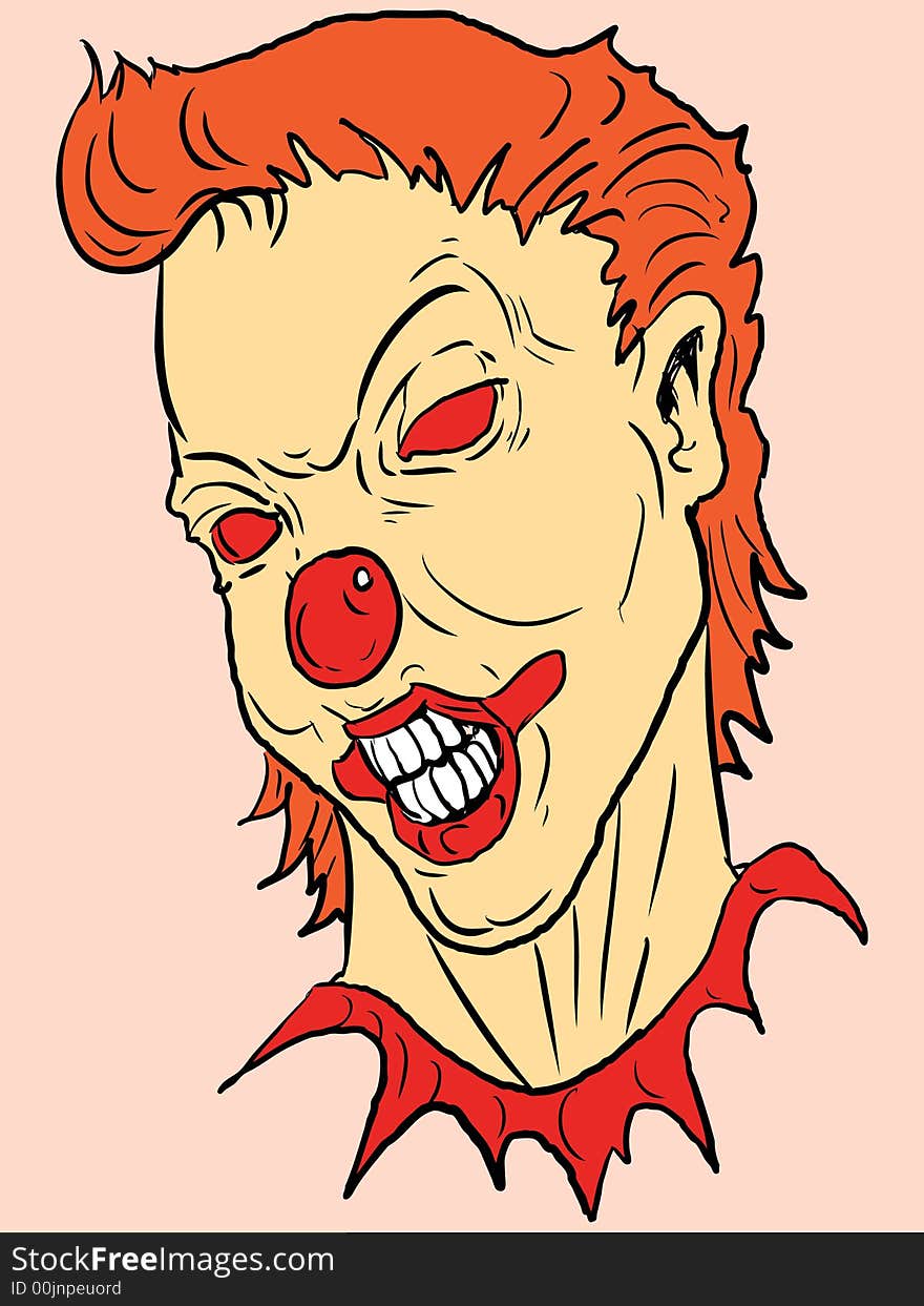 Vector clown