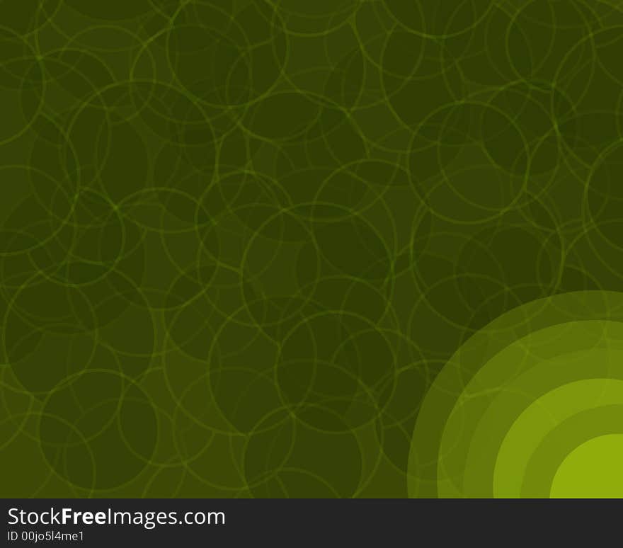 A retro colored background with layered circles pattern. A retro colored background with layered circles pattern.