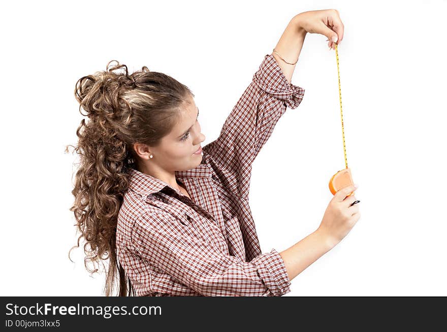 An image of young girl. An image of young girl