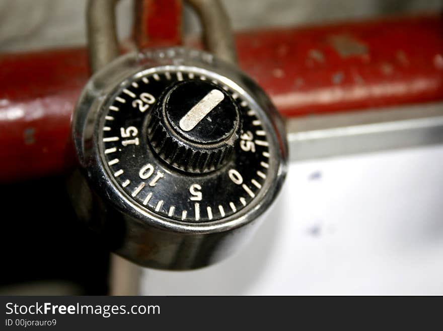 A Combination Lock to secure the main gate