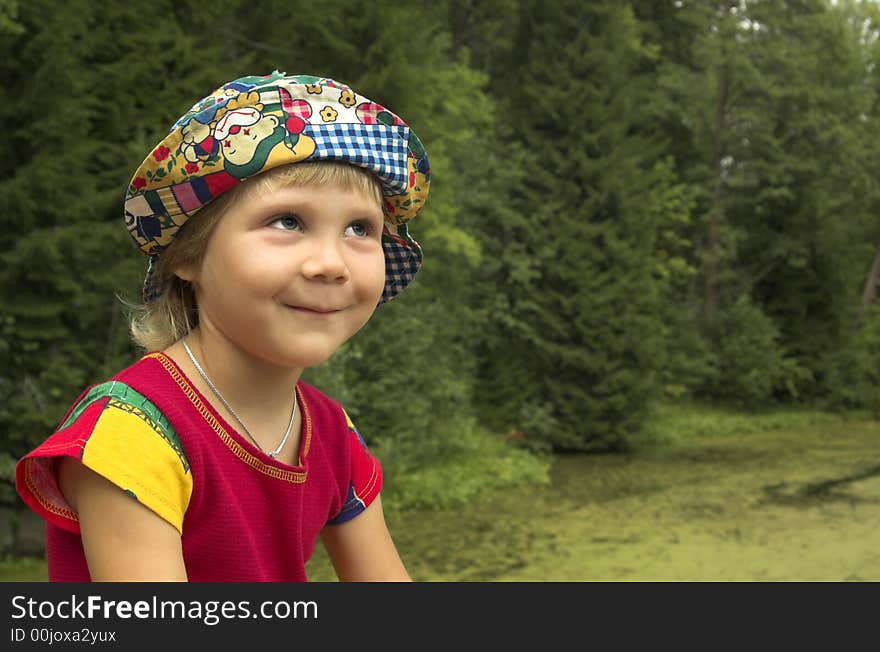 A Smiling Little Girl