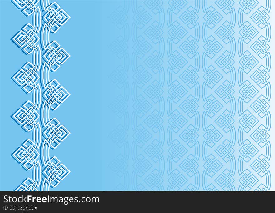 Abstract background with elements of ornament