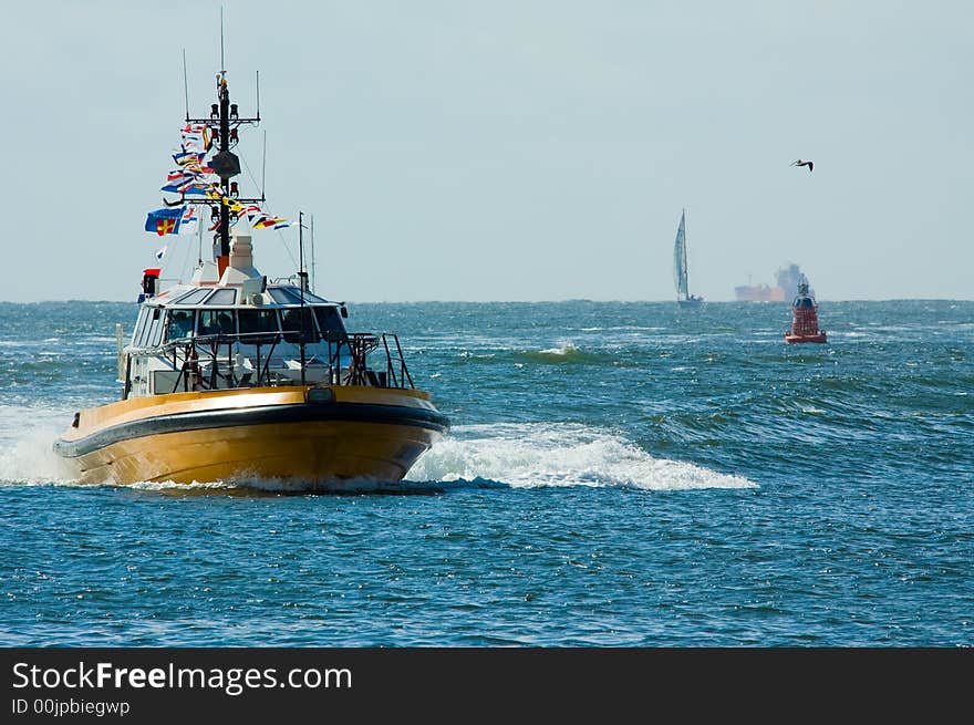 Boats in the harbor