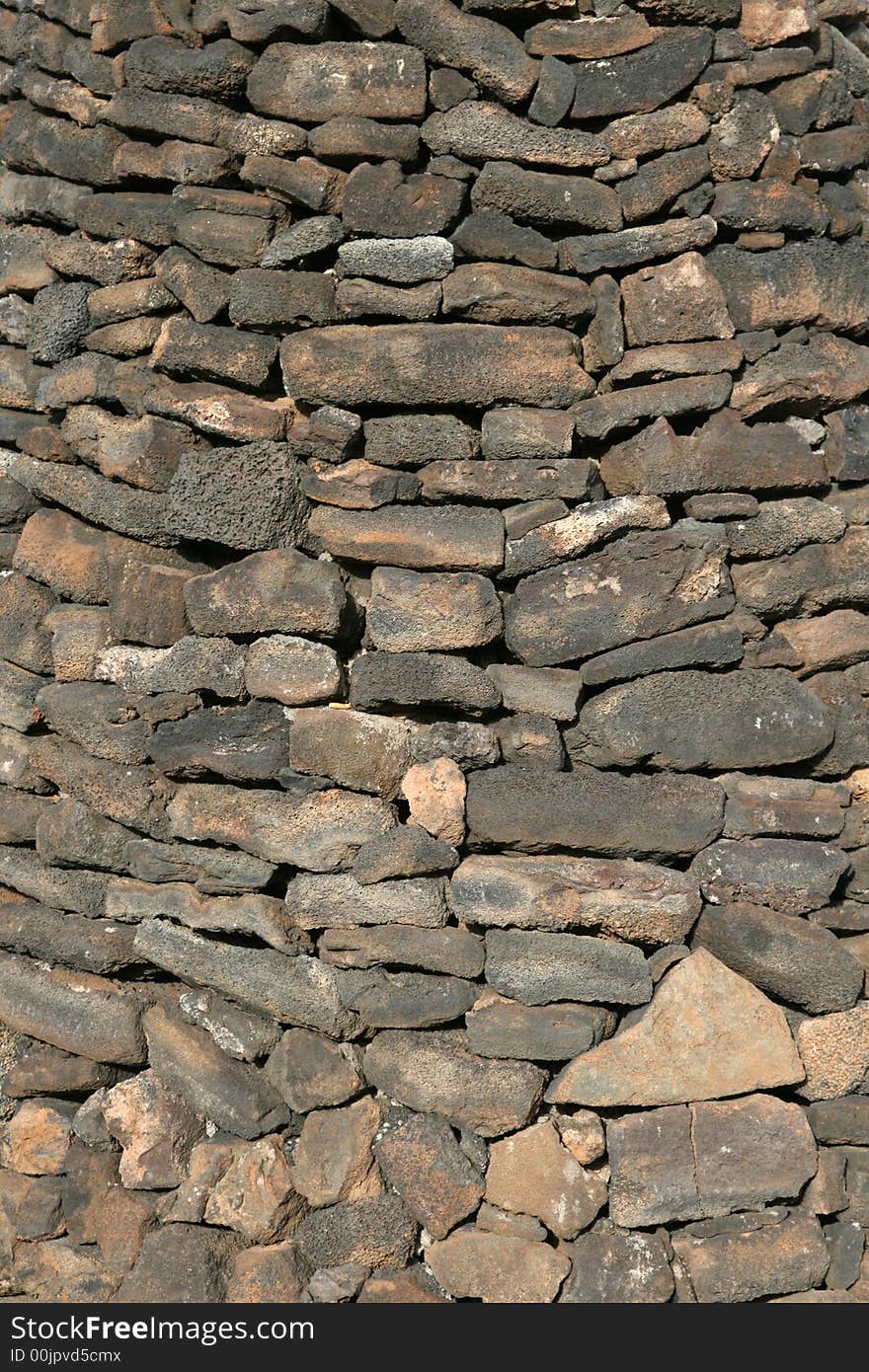 Stones wall