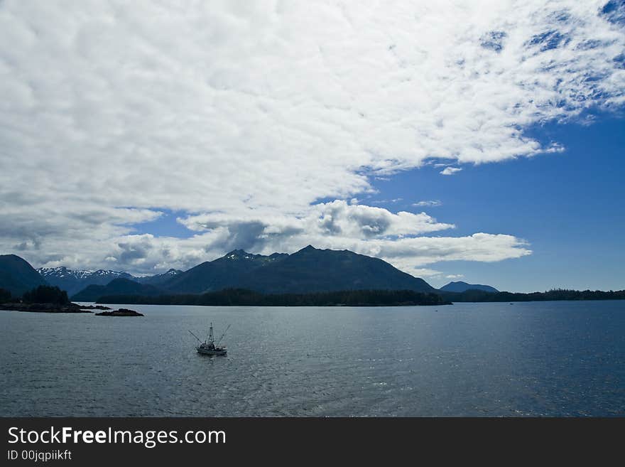 Fishing Boat in Sitka Alaska