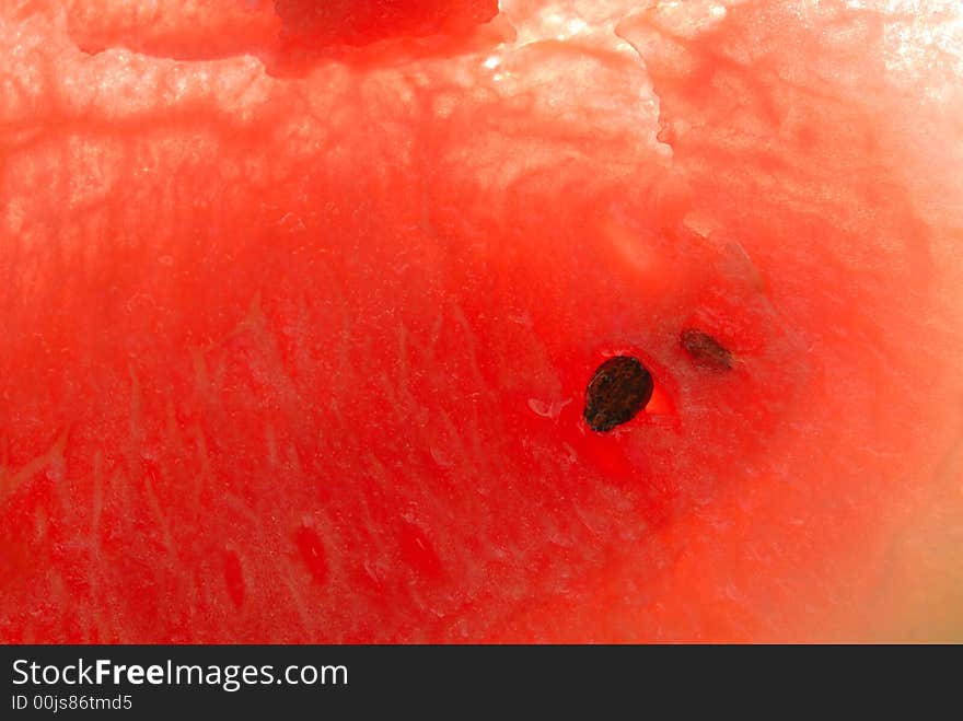 Appetizing slices of watermelon, close up. Appetizing slices of watermelon, close up