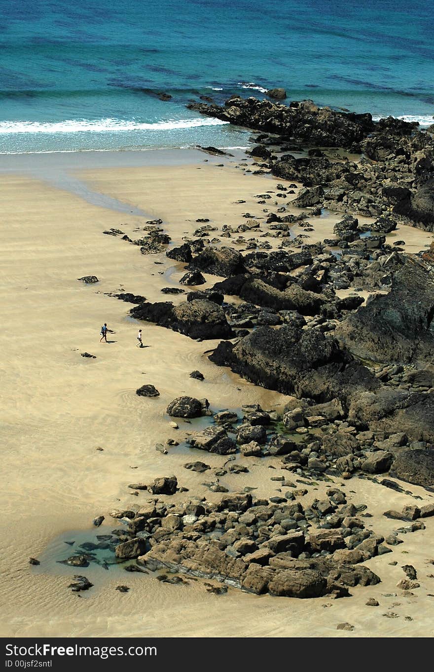 Beach in Brittany