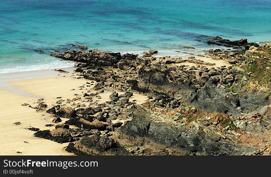 Beach In Brittany