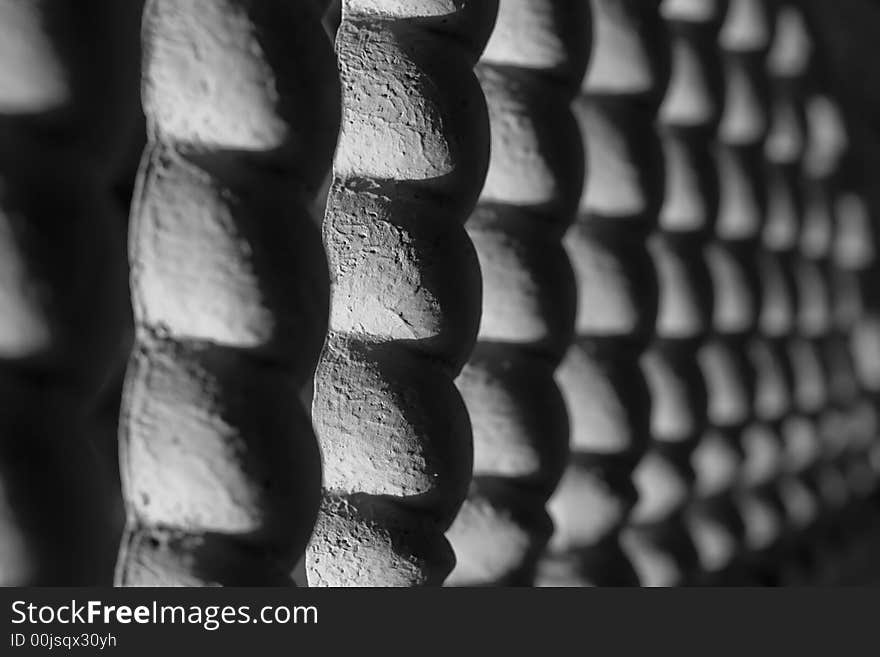 Abstract black and white perspective background. Abstract black and white perspective background