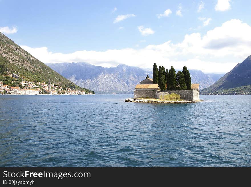 Beautiful mountains and islads of montenegro. Beautiful mountains and islads of montenegro