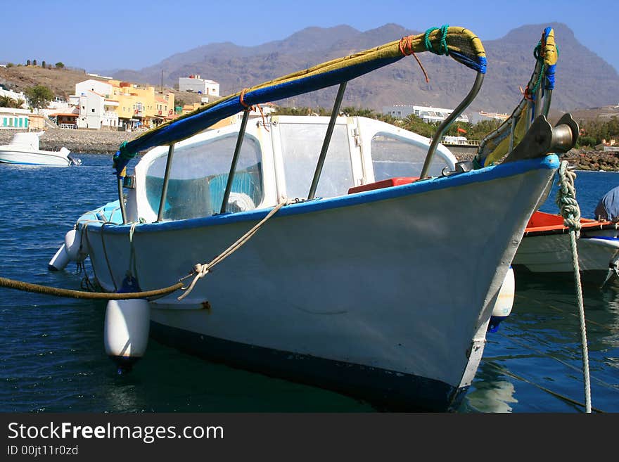 Boats in Canary Islands